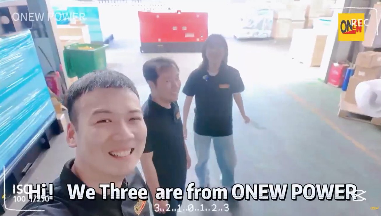 مجموعة مولدات الديزل ONEW POWER