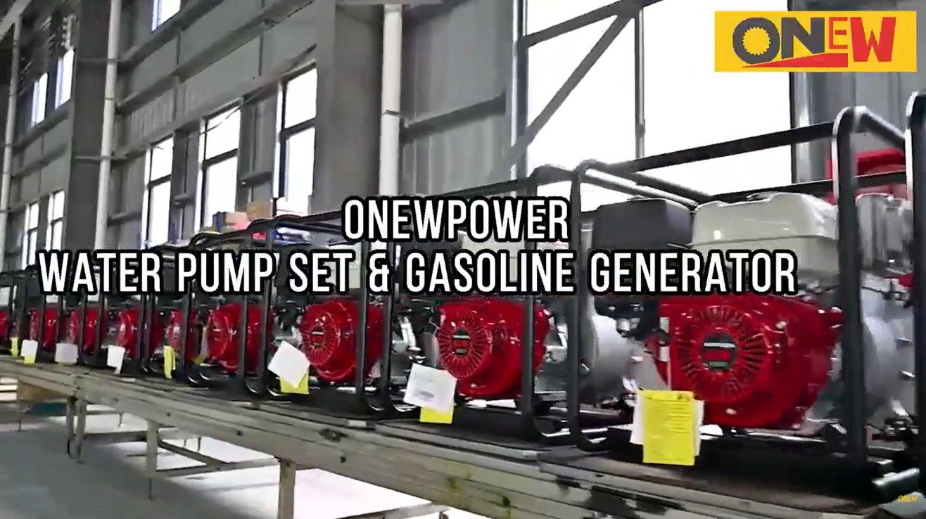 مجموعة مضخة المياه ومجموعة مولدات البنزين من ONER POWER