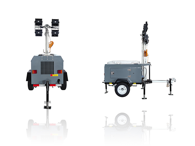 Portable Light Tower with Generator