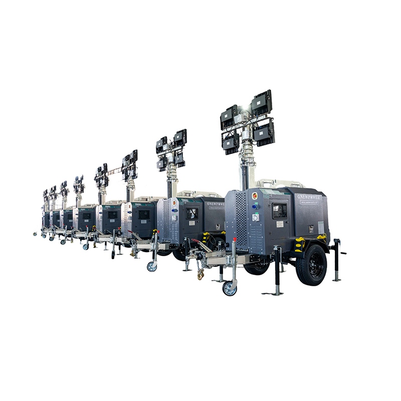truck mounted light tower