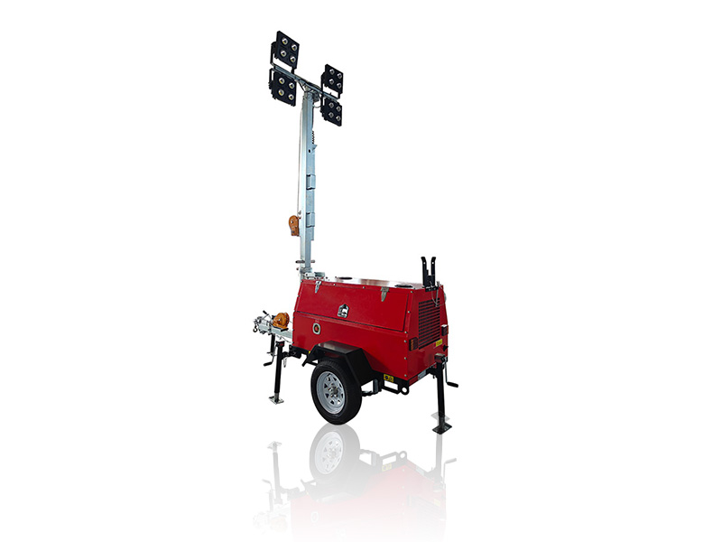 Portable Light Tower with Generator